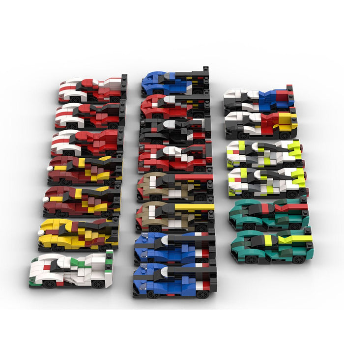 MOC - 223951 Mini Le Mans 2025 grid Klemmbausteine - LesDiy - Klemmbausteine