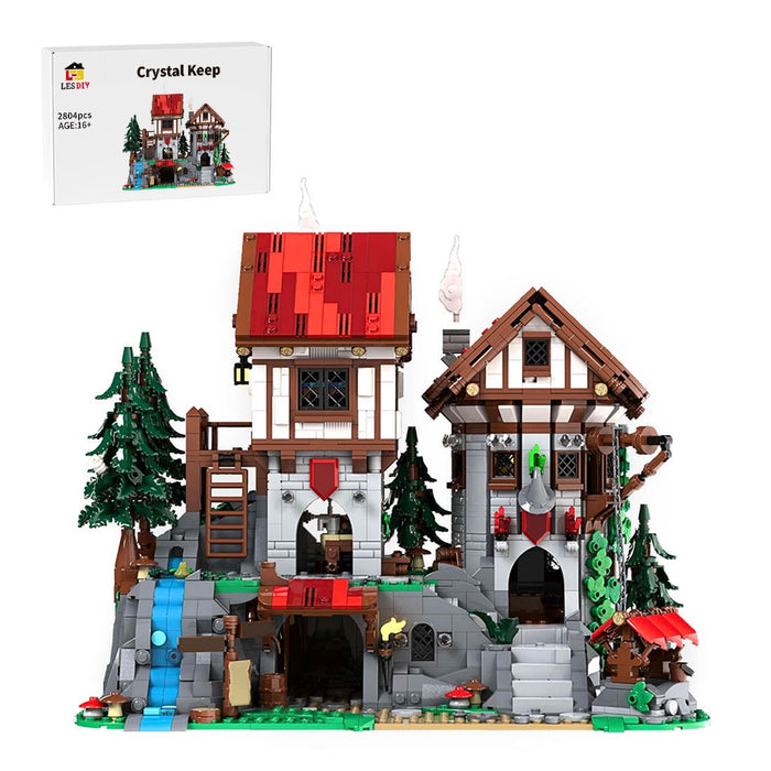 MOC - 225455 Crystal Keep Klemmbausteine - LesDiy - Klemmbausteine