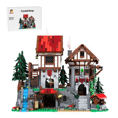 MOC - 225455 Crystal Keep Klemmbausteine - LesDiy - Klemmbausteine
