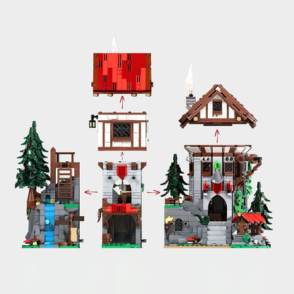 MOC - 225455 Crystal Keep Klemmbausteine - LesDiy - Klemmbausteine