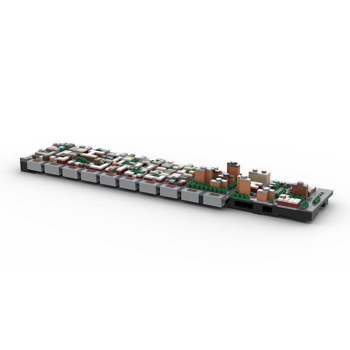 MOC - 225884 1/2000 Scale Lower Manhattan EastVillage Module 2 Klemmbausteine - LesDiy - Klemmbausteine