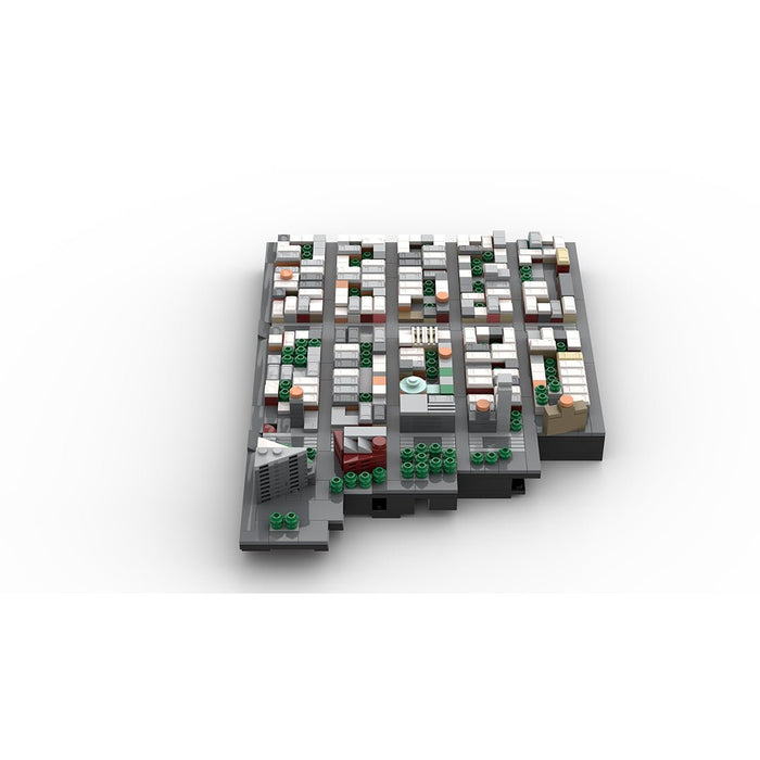 MOC - 225884 1/2000 Scale Lower Manhattan EastVillage Module 3 Klemmbausteine - LesDiy - Klemmbausteine