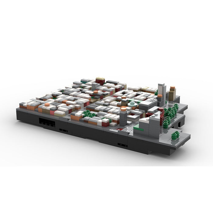 MOC - 225884 1/2000 Scale Lower Manhattan EastVillage Module 3 Klemmbausteine - LesDiy - Klemmbausteine