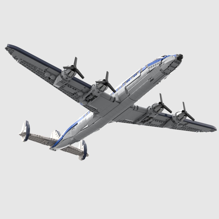 MOC - 226521 Lockheed L - 1049 Super Constellation Klemmbausteine - LesDiy - Klemmbausteine