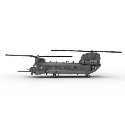 MOC - 227856 BOEING MH - 47E | SPEC OPS - 1:35 Scale Klemmbausteine - LesDiy - Klemmbausteine