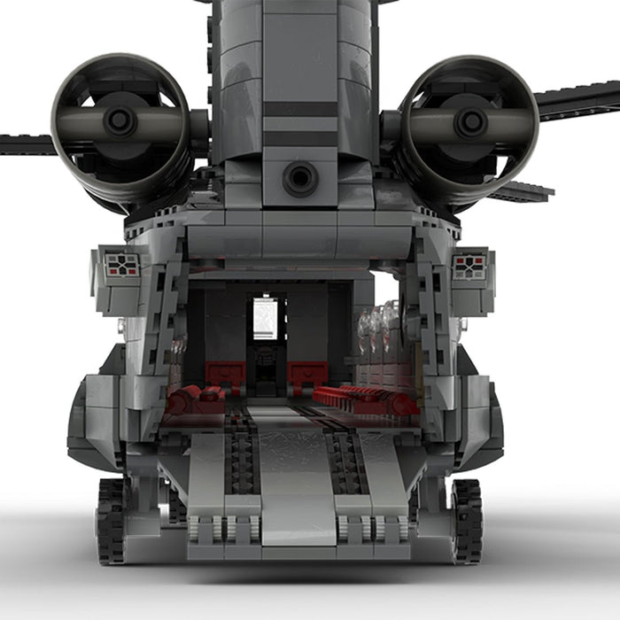 MOC - 227856 BOEING MH - 47E | SPEC OPS - 1:35 Scale Klemmbausteine - LesDiy - Klemmbausteine
