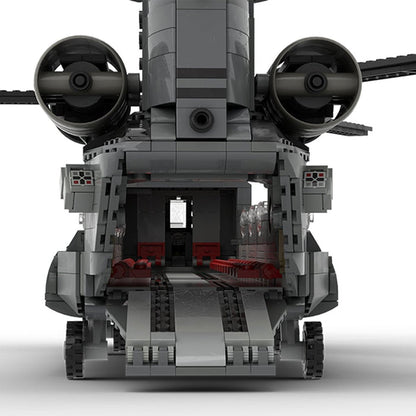 MOC - 227856 BOEING MH - 47E | SPEC OPS - 1:35 Scale Klemmbausteine - LesDiy - Klemmbausteine