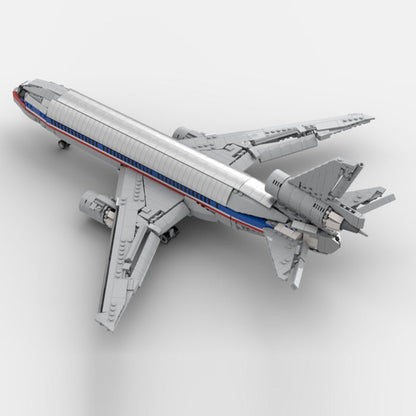 MOC - 228062 DC - 10 American Airlines Klemmbausteine - LesDiy - Klemmbausteine