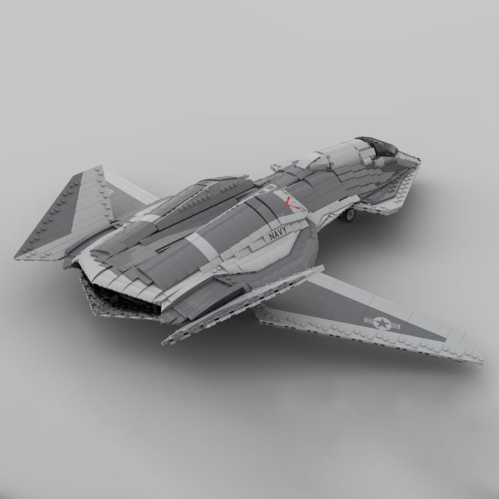 MOC - 228357 1:35 Scale F/A - 37 Talon Klemmbausteine - LesDiy - Klemmbausteine
