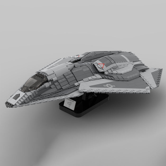 MOC - 228357 1:35 Scale F/A - 37 Talon Klemmbausteine - LesDiy - Klemmbausteine
