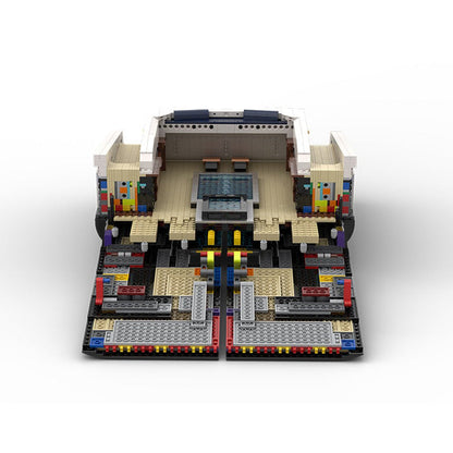 MOC - 230069 1/38 Scale Ultra MEGA Yacht - Part 2 Module 6 Deck 1 Stern Klemmbausteine - LesDiy - Klemmbausteine