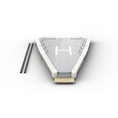 MOC - 230069 1/38 Scale Ultra MEGA Yacht - Part 9 Module 16 Deck 3 Bow Klemmbausteine - LesDiy - Klemmbausteine