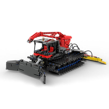 MOC - 30686 Pistenraupen - Reinigungsmaschine Klemmbausteine - LesDiy - Klemmbausteine