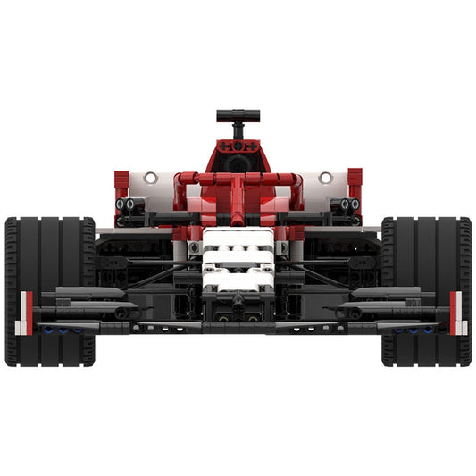 MOC - 47178 Alfa Romeo Racing Orlen F1 C39 1:8 ScaleKlemmbausteine - LesDiy - Klemmbausteine