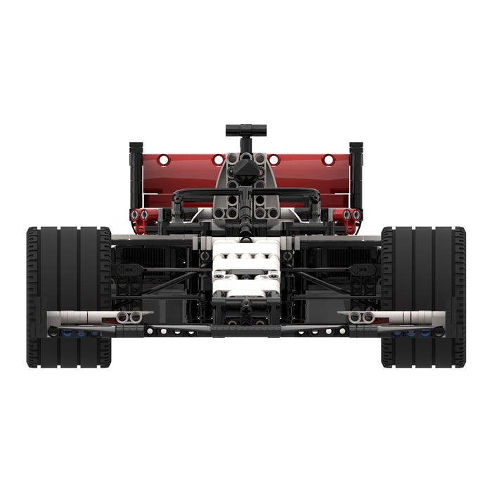 MOC - 47258 Haas F1 Team VF - 20 1:8 Scale Klemmbausteine - LesDiy - Klemmbausteine