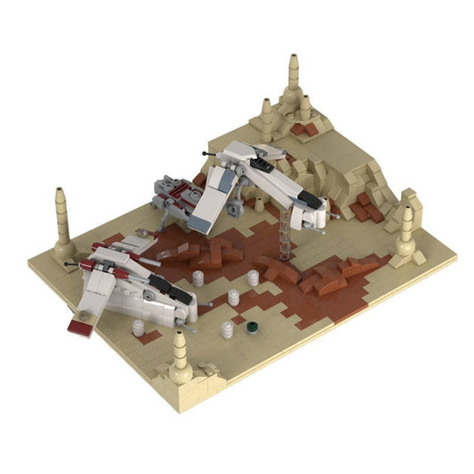 MOC - 54880 Schlacht von Geonosis - LesDiy - Klemmbausteine