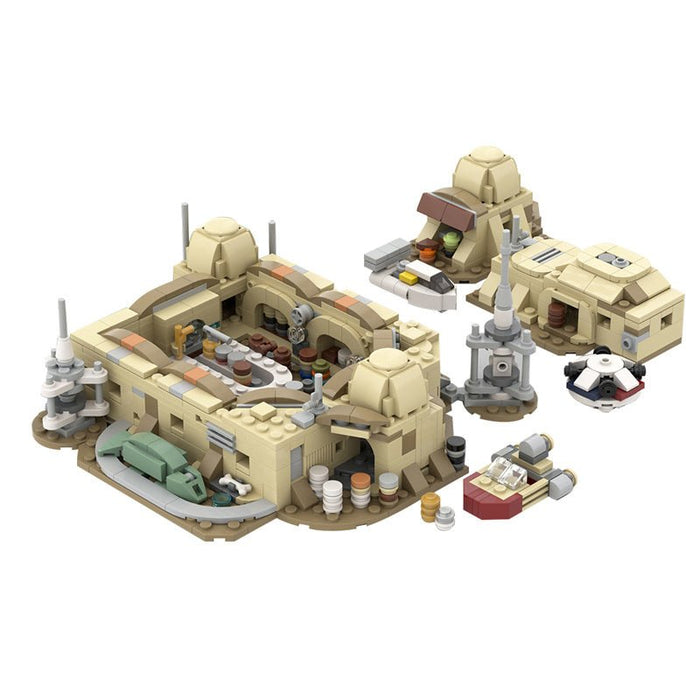 MOC - 57537 Micro Mos Eisley Cantina - LesDiy - Klemmbausteine