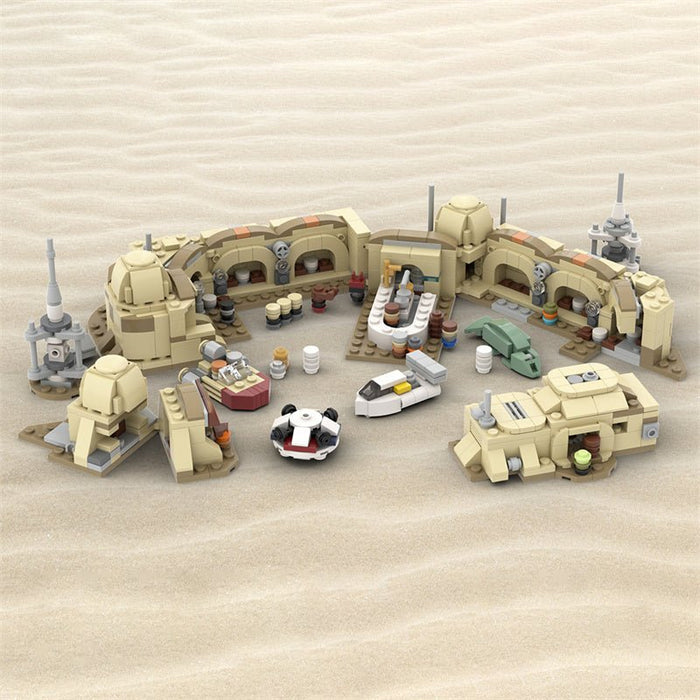 MOC - 57537 Micro Mos Eisley Cantina - LesDiy - Klemmbausteine