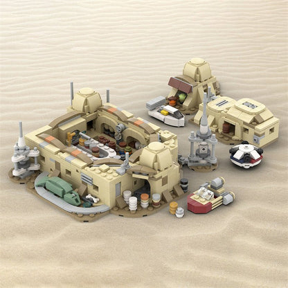 MOC - 57537 Micro Mos Eisley Cantina - LesDiy - Klemmbausteine