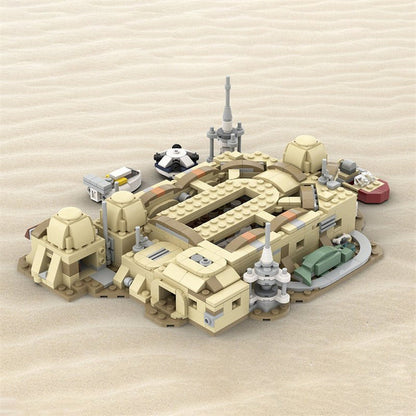 MOC - 57537 Micro Mos Eisley Cantina - LesDiy - Klemmbausteine