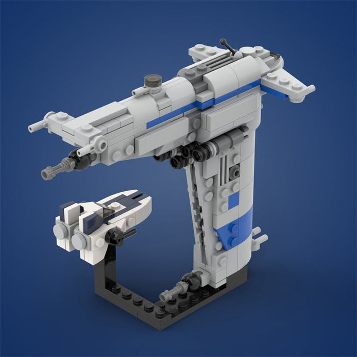 MOC - 66320 Widerstands Bomber - LesDiy - Klemmbausteine