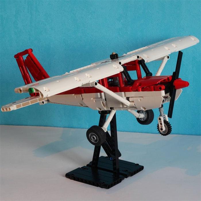 MOC - 7313 GTA Dodo Plane (Cessna 152) - LesDiy - Klemmbausteine