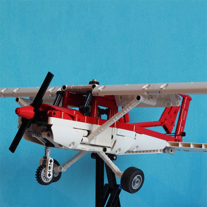 MOC - 7313 GTA Dodo Plane (Cessna 152) - LesDiy - Klemmbausteine
