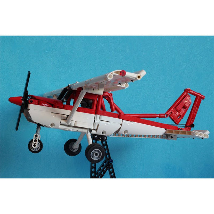 MOC - 7313 GTA Dodo Plane (Cessna 152) - LesDiy - Klemmbausteine
