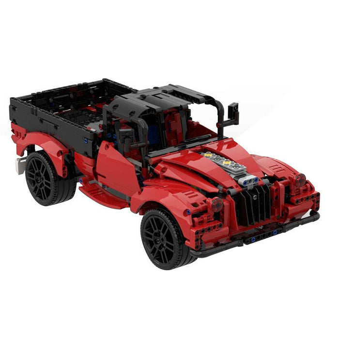 MOC - 73135 Alter LKW - LesDiy - Klemmbausteine