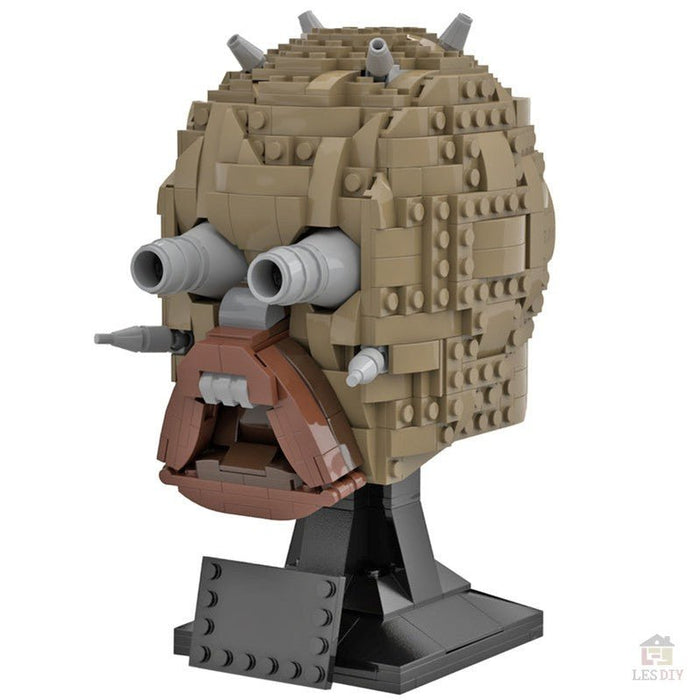 MOC - 73338 Tusken Raider Maske - LesDiy - Klemmbausteine