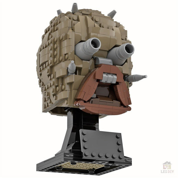 MOC - 73338 Tusken Raider Maske - LesDiy - Klemmbausteine