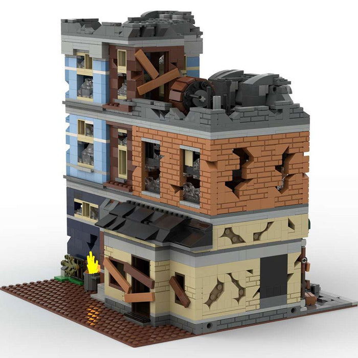 MOC - 73392 Detektivbüro - Apokalypse Version - LesDiy - Klemmbausteine