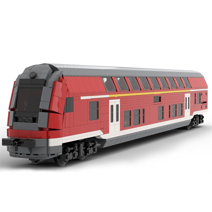 MOC - 78934 Regionalexpress Steuer Wagen DABpbzfa 767 - LesDiy - Klemmbausteine