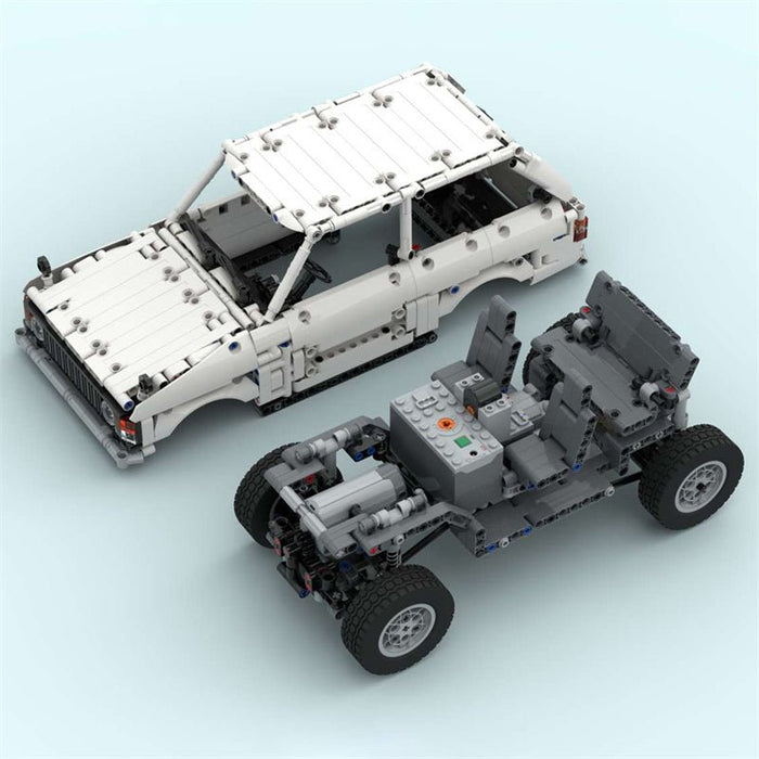 MOC - 79523 Range Rover Classic - LesDiy - Klemmbausteine