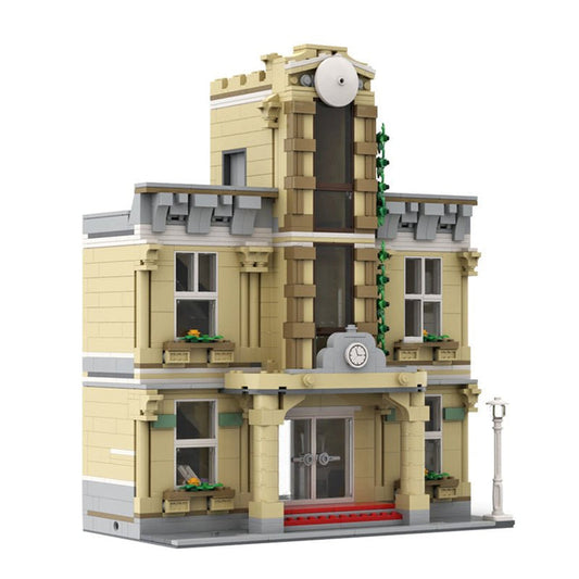 MOC - 80238 Bahnhof 10278 - LesDiy - Klemmbausteine