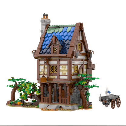 MOC - 83786 Mittelalterliche Taverne - LesDiy - Klemmbausteine