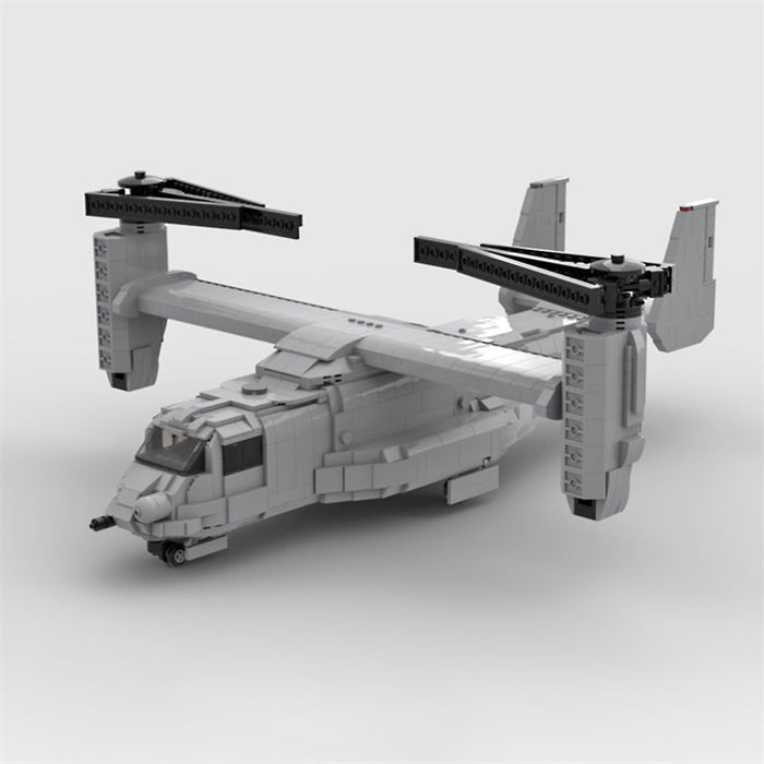 MOC - 85595 V - 22 Osprey - LesDiy - Klemmbausteine