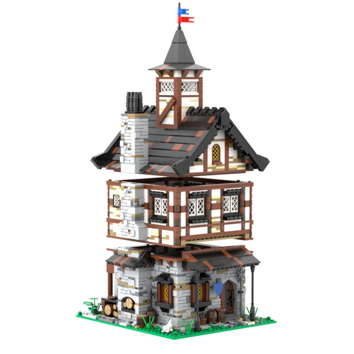 MOC - 94577 Mittelalterliches Tudor - Haus - LesDiy - Klemmbausteine