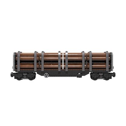 MOC - 95267 8 - Wheel Stake Wagon Klemmbausteine - LesDiy - Klemmbausteine