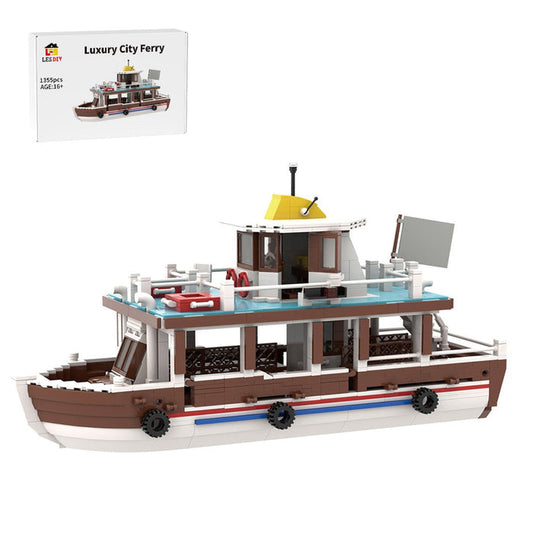 MOC - 97902 FERRY BOAT Klemmbausteine - LesDiy - Klemmbausteine