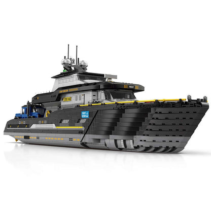 Mocsage MOC - 185307 1/30 Scale Luxury Super - yacht Klemmbausteine - LesDiy - Klemmbausteine