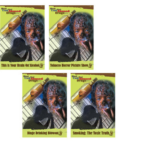 Most Used, Most Abused Drug Series, Set of 4 DVDs