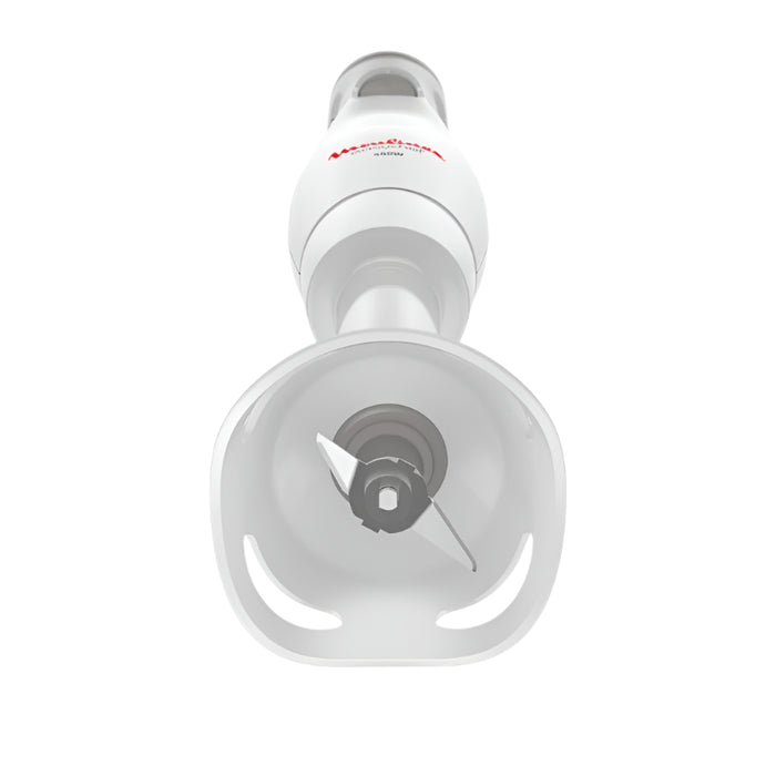 White security camera on a white background