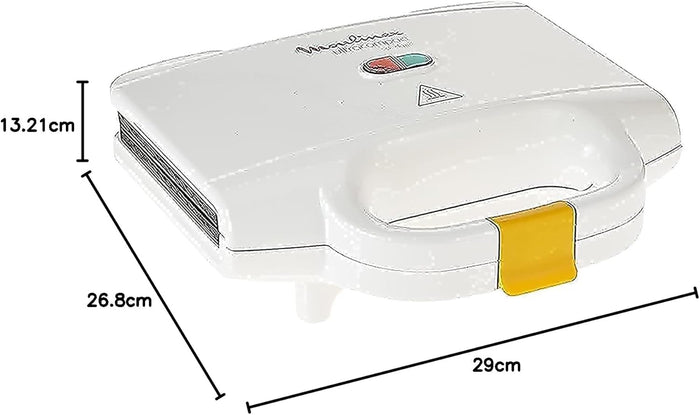 Moulinex S Ultra Compact Grill, 700Watts, White