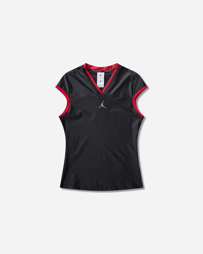 Nike Jordan Jordan Mowalola T Shirt Black/Gym Red T-Shirts Shortsleeve IR2133-010