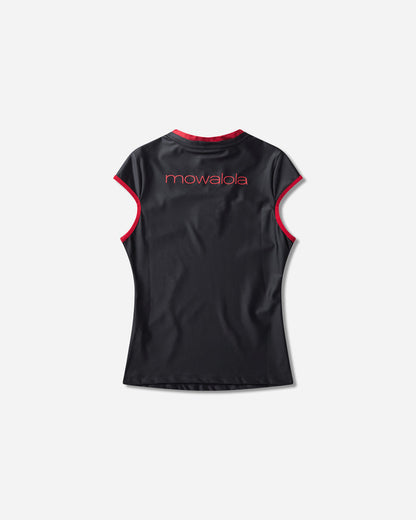 Nike Jordan Jordan Mowalola T Shirt Black/Gym Red T-Shirts Shortsleeve IR2133-010