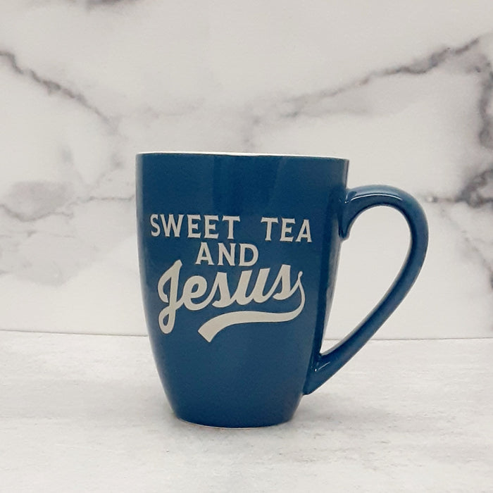 Mug Latte Sweet Tea & Jesus Amen