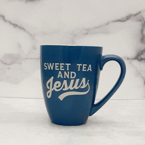 Mug Latte Sweet Tea & Jesus Amen
