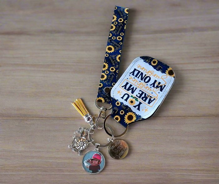My Only Sunshine | Personalized Photo Keychain
