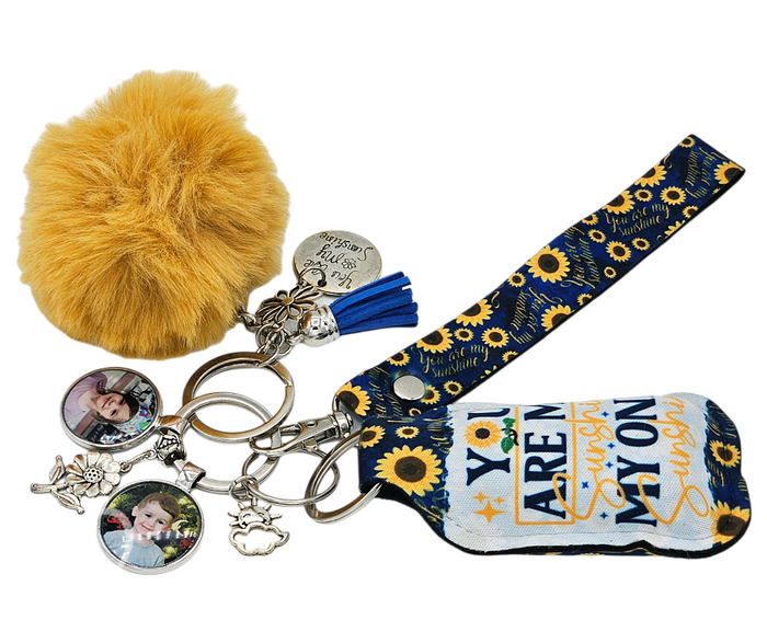 My Only Sunshine | Personalized Photo Keychain
